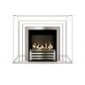 Биокамин в мраморном портале Firezo Bianco&Nero, стандарт фото 3