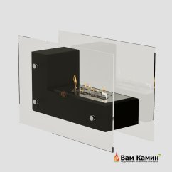 Биокамин FIDERO 1000 черный